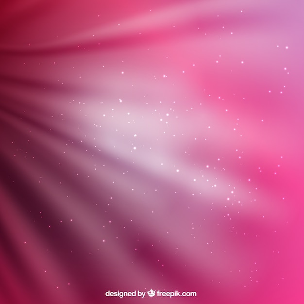 ピンクの宇宙背景 プレミアムベクター