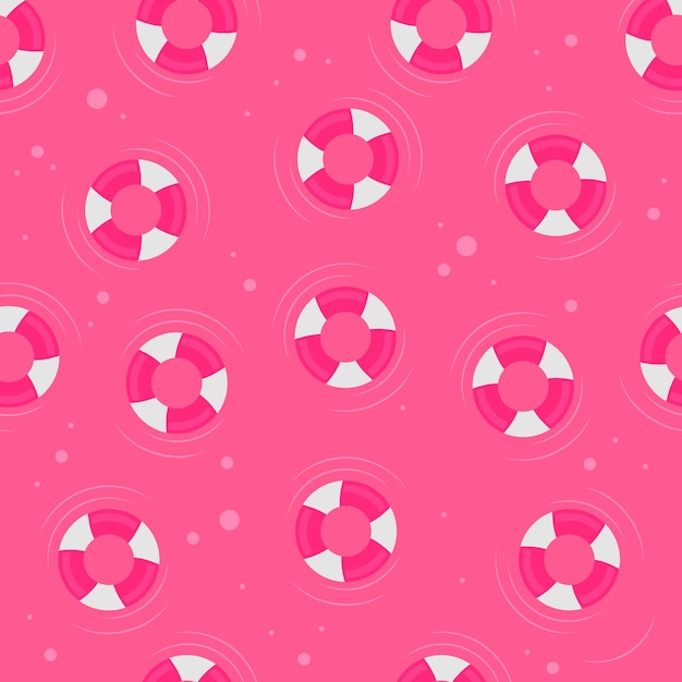 Pink summer background | Premium Vector