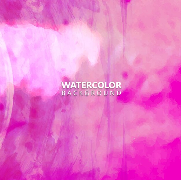 Pink watercolor background | Free Vector