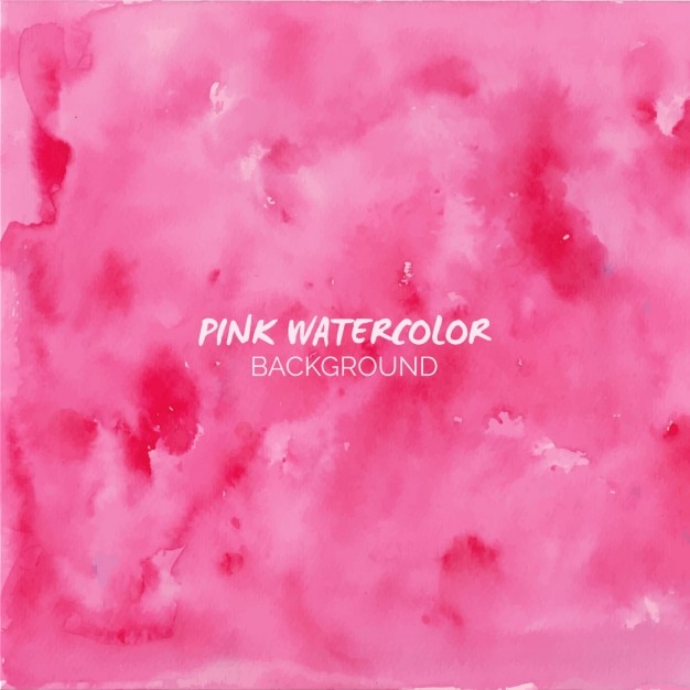 Pink watercolor background Vector | Free Download