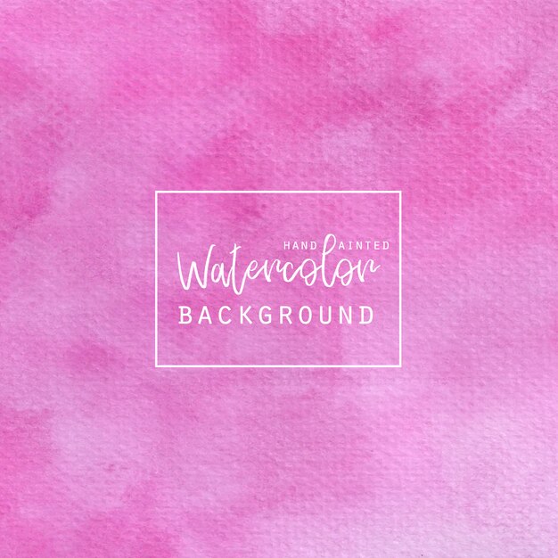 Pink watercolor background Vector | Free Download