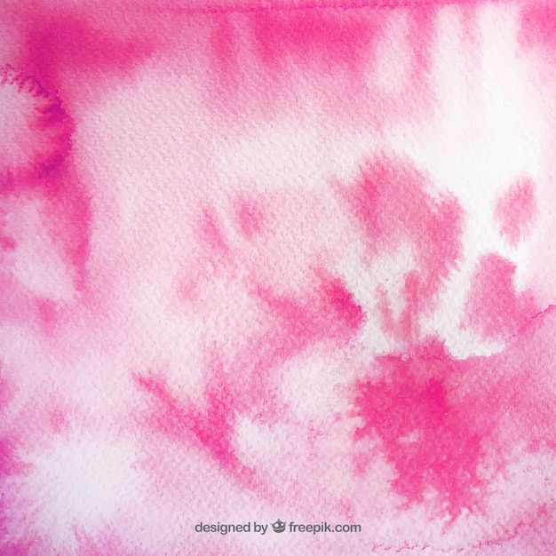 Pink watercolor background | Free Vector