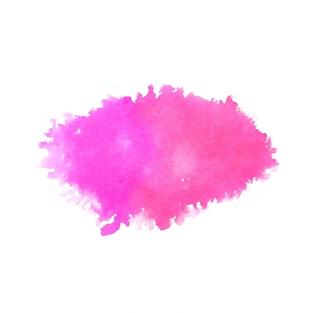 Download Pink watercolor splash | Premium Vector