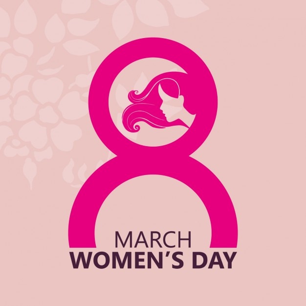 Pink Women Day Background Vector | Free Download