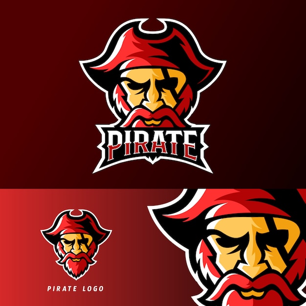 Download Free Pirate Sport Or Esport Gaming Mascot Logo Template Premium Vector Use our free logo maker to create a logo and build your brand. Put your logo on business cards, promotional products, or your website for brand visibility.