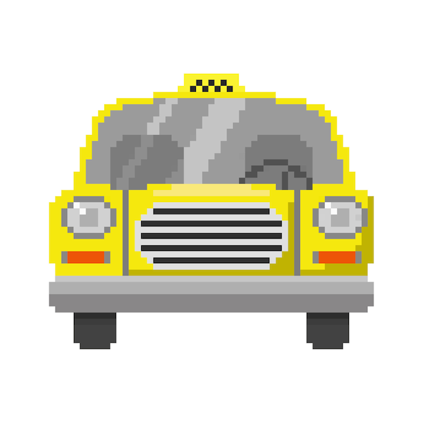 Машины pixel car