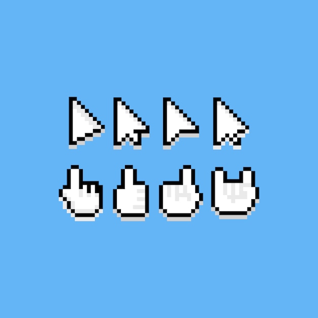 pixel mouse cursor pack