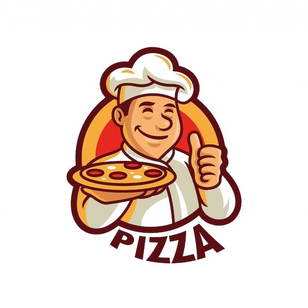 Download Free Pizza Chef Mascot Logo Template Vector Illustration Premium Vector Use our free logo maker to create a logo and build your brand. Put your logo on business cards, promotional products, or your website for brand visibility.