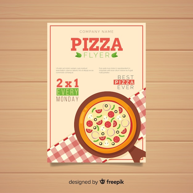 free-vector-pizza-flyer-template