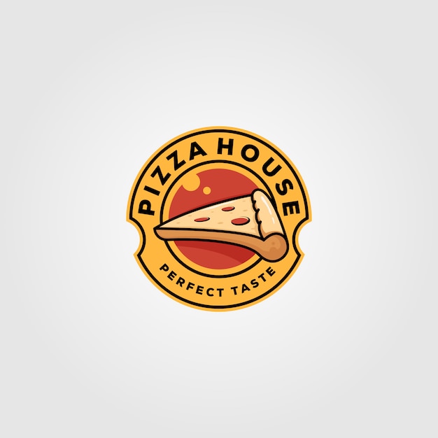 Premium Vector Pizza House Vintage Logo Food Illustration Design