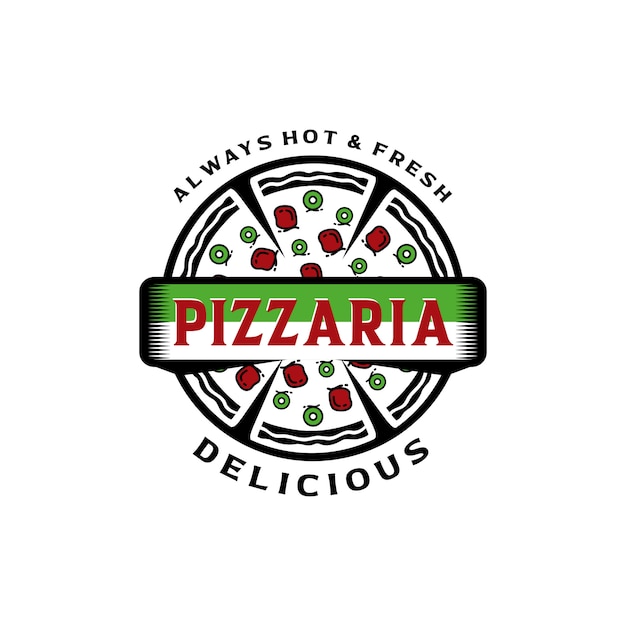 Download Free Pizza Logo Design Vector Template Premium Vector Use our free logo maker to create a logo and build your brand. Put your logo on business cards, promotional products, or your website for brand visibility.
