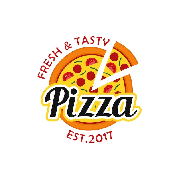 Premium Vector Pizza Logo Design Vector