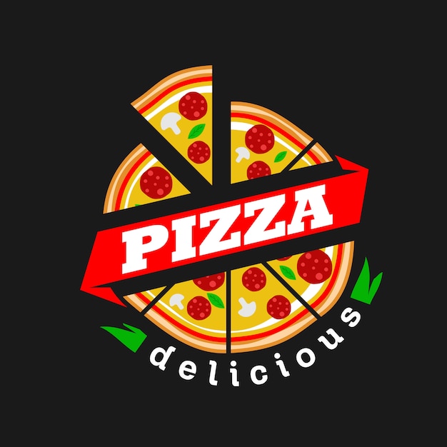 Download Free Pizza Logo Vector Premium Vector Use our free logo maker to create a logo and build your brand. Put your logo on business cards, promotional products, or your website for brand visibility.