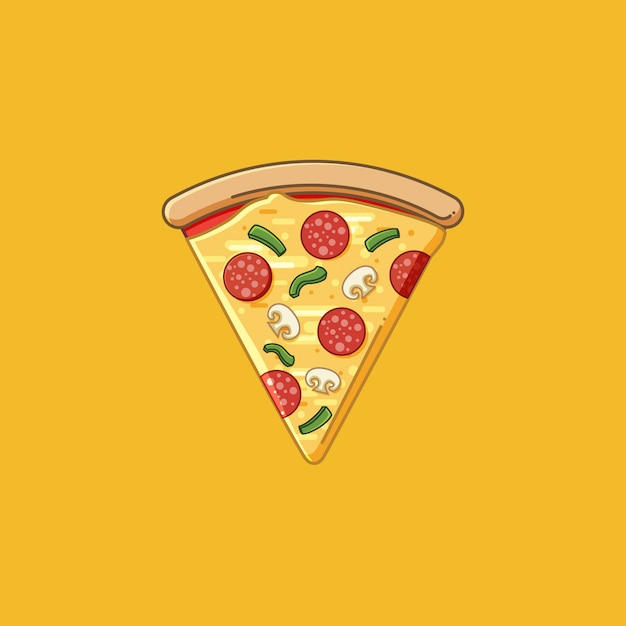 Premium Vector Pizza Slice