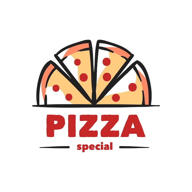 Download Free Pizza Special Logo Design Premium Vector Use our free logo maker to create a logo and build your brand. Put your logo on business cards, promotional products, or your website for brand visibility.