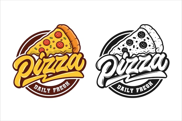 Premium Vector Pizzeria Logo Collection