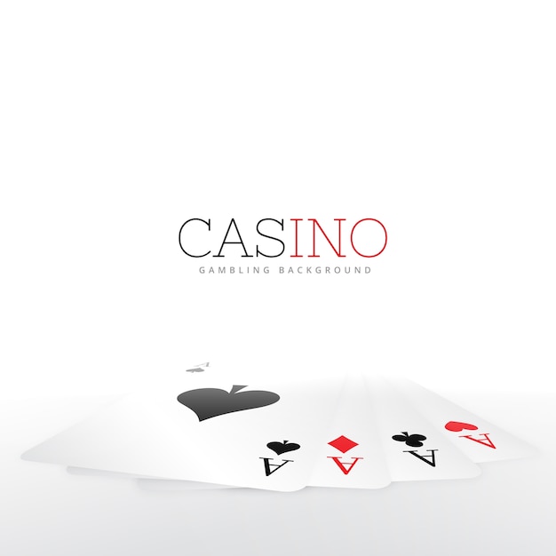 Premium Vector | Playing card set on white background