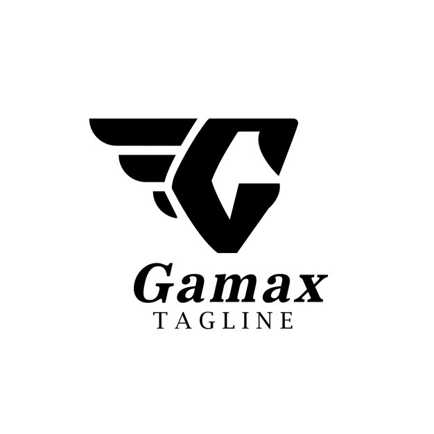 g-gamax-lettering-design-vector