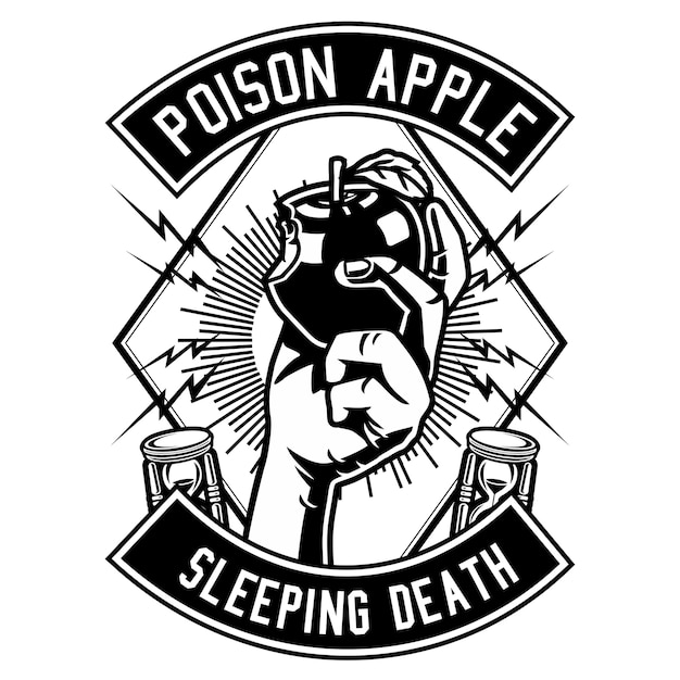 Premium Vector Poison Apple