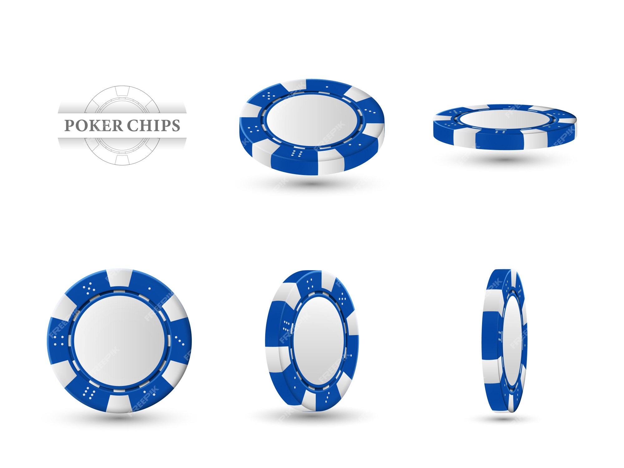 premium-vector-poker-chips-in-different-position