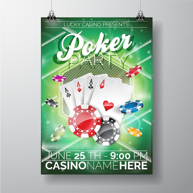 Poker Tournament Flyer Template Free from image.freepik.com