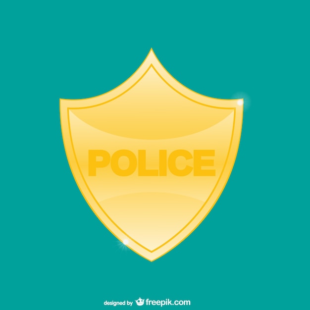 Download Police badge vector Vector | Free Download