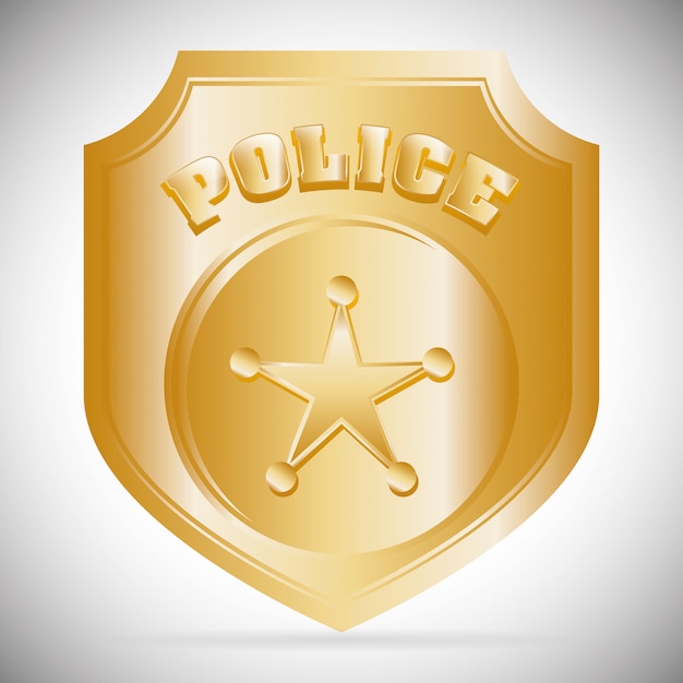 Download Police design | Premium Vector
