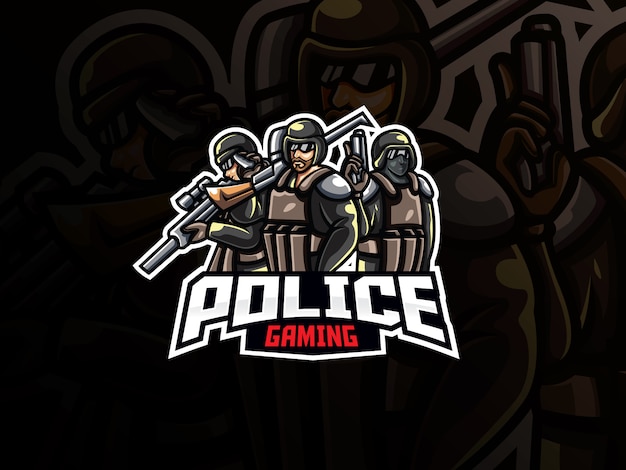 Download Free Police Mascot Sport Logo Design Premium Vector Use our free logo maker to create a logo and build your brand. Put your logo on business cards, promotional products, or your website for brand visibility.