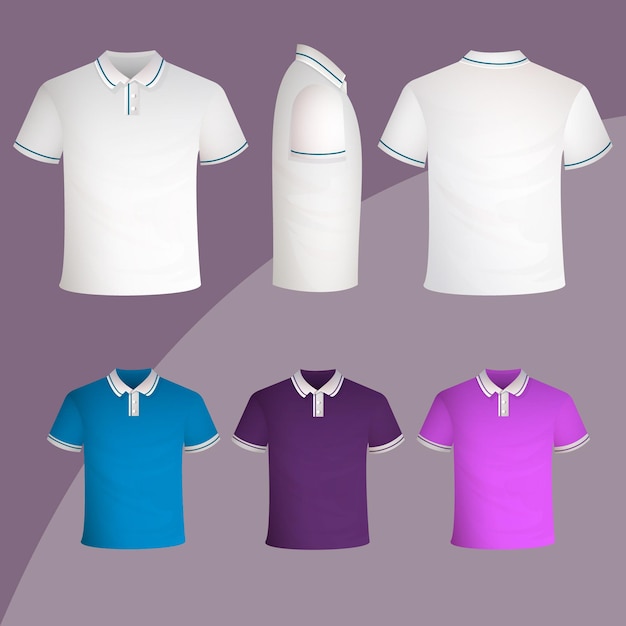 Download Free Download This Free Vector Polo Shirt Collection Concept Use our free logo maker to create a logo and build your brand. Put your logo on business cards, promotional products, or your website for brand visibility.