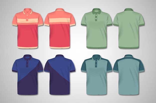 Download Free Download This Free Vector Polo Shirt Front And Back Pack Use our free logo maker to create a logo and build your brand. Put your logo on business cards, promotional products, or your website for brand visibility.