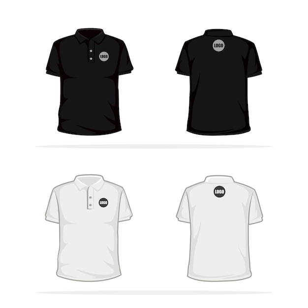 Download Premium Vector | Polo shirt template