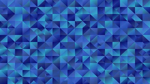Premium | Polygonal blue mosaic website background