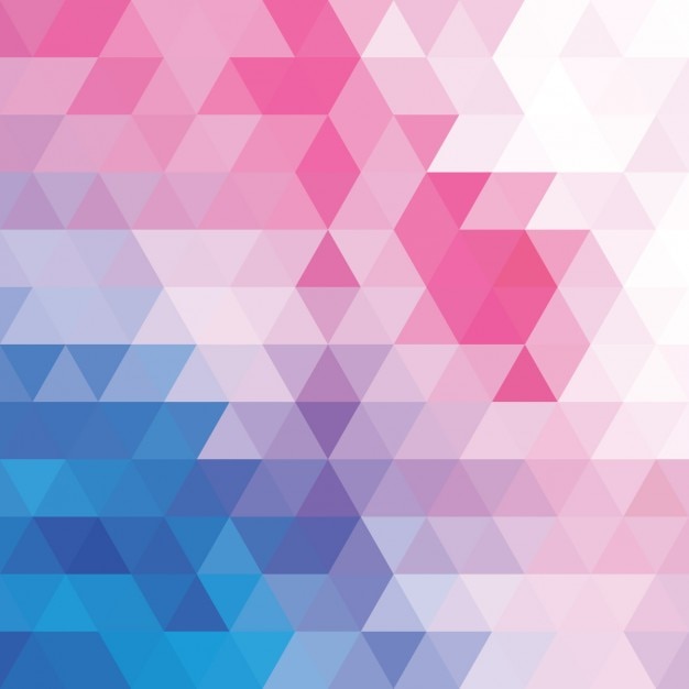 Polygonal background in soft colours Vector | Free Download