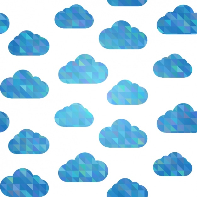 Polygonal cloud pattern