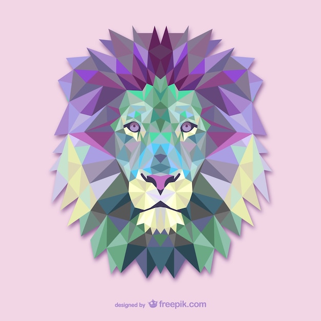 Download Free Polygonal Lion Head Free Vector Use our free logo maker to create a logo and build your brand. Put your logo on business cards, promotional products, or your website for brand visibility.