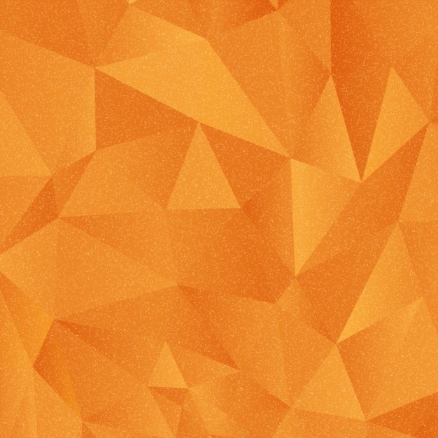 Free Vector | Polygonal orange background