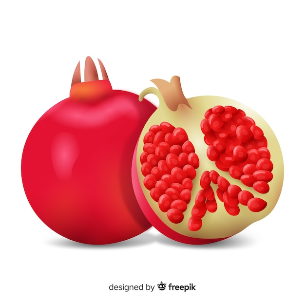 Free Vector | Pomegranate