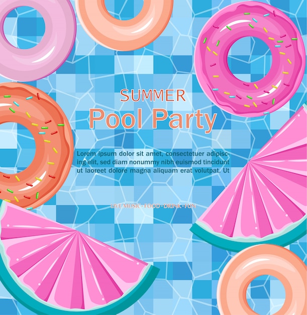 pool flotation toys