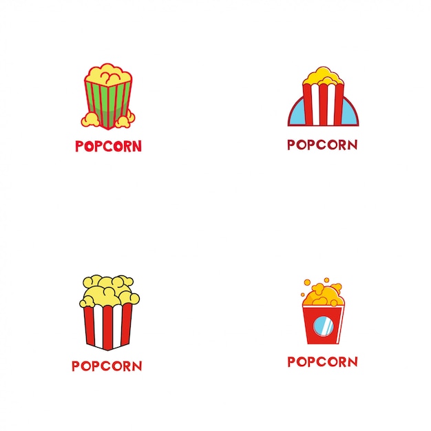 Download Free Popcorn Logo Premium Vector Use our free logo maker to create a logo and build your brand. Put your logo on business cards, promotional products, or your website for brand visibility.