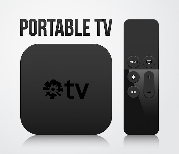 Download Portable tv set Vector | Free Download