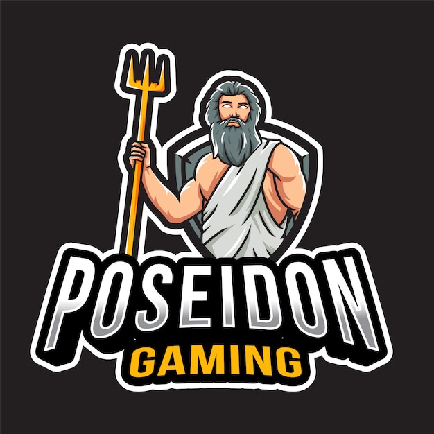 Download Free Poseidon Gaming Logo Template Premium Vector Use our free logo maker to create a logo and build your brand. Put your logo on business cards, promotional products, or your website for brand visibility.