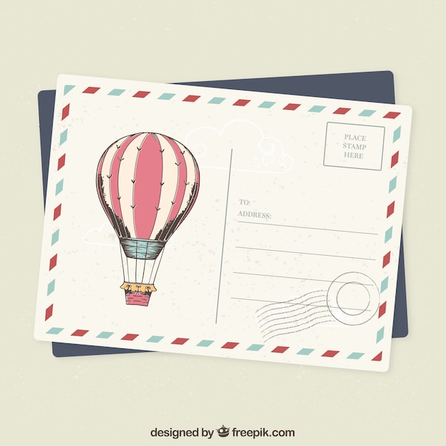 Download Free Download This Free Vector Postal Card In Vintage Style Use our free logo maker to create a logo and build your brand. Put your logo on business cards, promotional products, or your website for brand visibility.