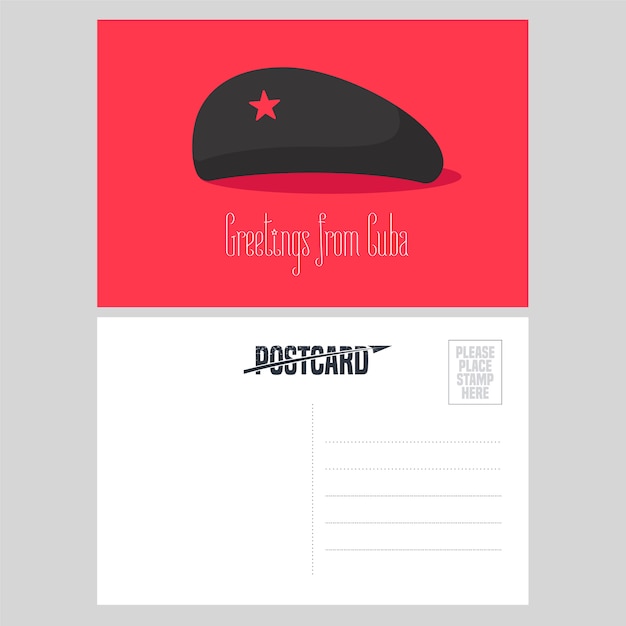 Download Free Postcard From Cuba With Che Guevara Red Star Hat Vector Use our free logo maker to create a logo and build your brand. Put your logo on business cards, promotional products, or your website for brand visibility.