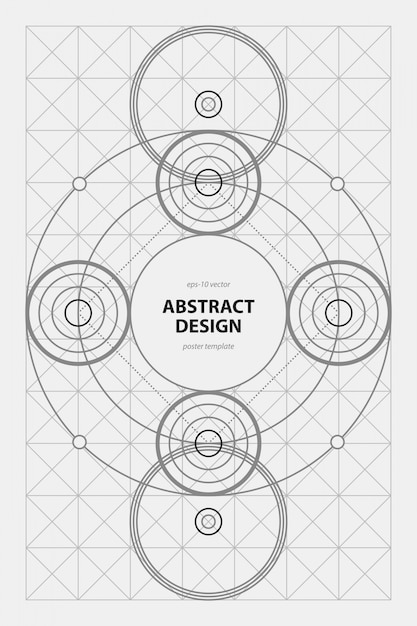 Download Free Poster Design Template With Esoteric Circles In Black And White Use our free logo maker to create a logo and build your brand. Put your logo on business cards, promotional products, or your website for brand visibility.