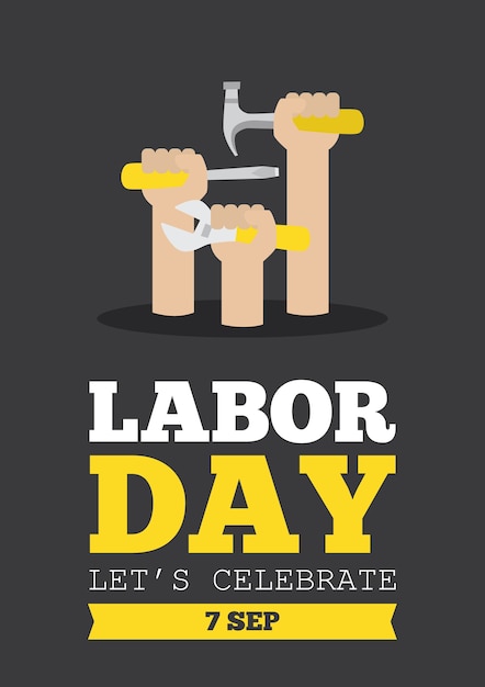 Poster for labor day