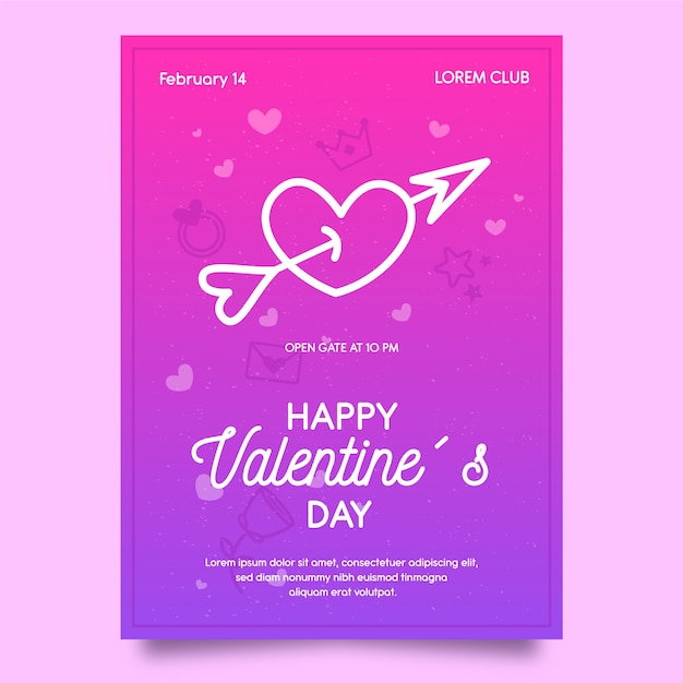 free-vector-poster-template-for-valentine-day