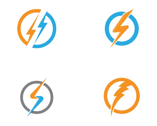 Premium Vector | Power logos template