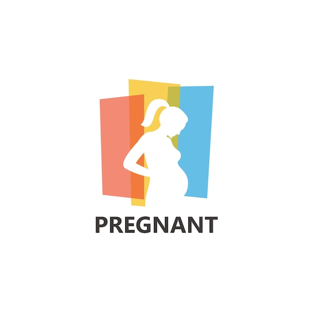 Premium Vector | Pregnant Logo Template Design Vector, Emblem, Design ...