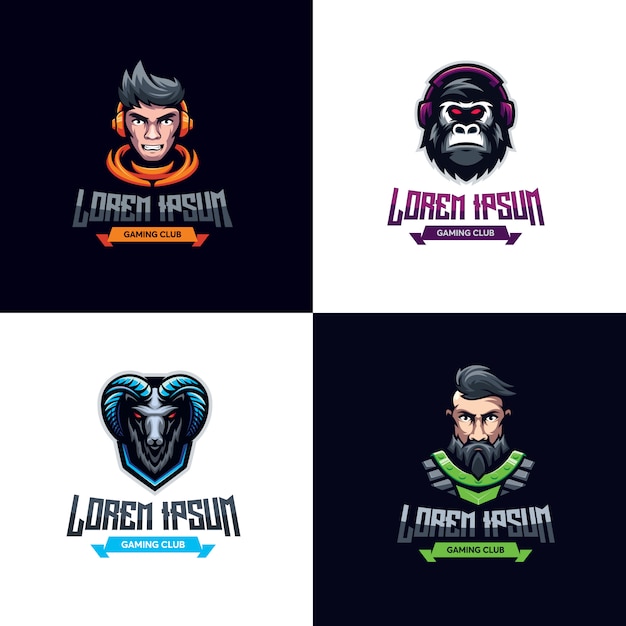 Download Free Premium Bundle Gaming Logo Premium Vector Use our free logo maker to create a logo and build your brand. Put your logo on business cards, promotional products, or your website for brand visibility.
