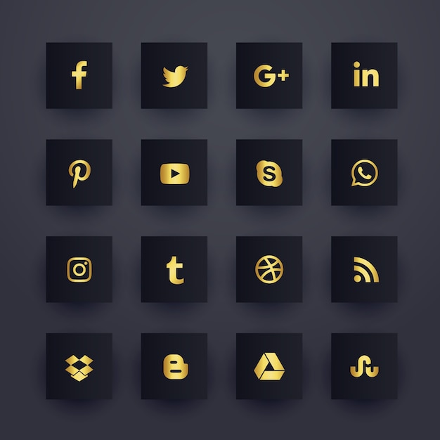 Download Free Premium Dark Social Media Icons Free Vector Use our free logo maker to create a logo and build your brand. Put your logo on business cards, promotional products, or your website for brand visibility.